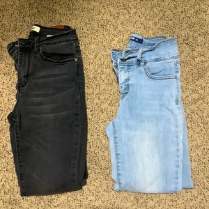 Jeans lot 2 pairs, Size 7, Slightly Worn